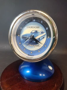 69 Dodge Charger Blue Headlight Novelty Alarm Clock 2005 Vintage Man Cave Cars - Picture 1 of 19