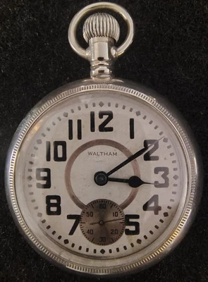 American Waltham Watch Co. M#1883 17 J 18s 1904 SS Philadelphia Case FOR PARTS - Image 1 of 4
