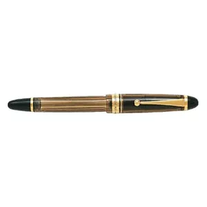 PILOT CUSTOM 823 FKK3MRPBNF Nib:Fine Plunger Type/Transparent Brown Japan +Track - Picture 1 of 2