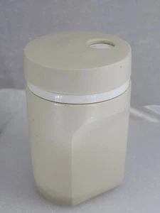 Salero Tupperware vintage blanco/almendra 1471-22 - Imagen 1 de 6