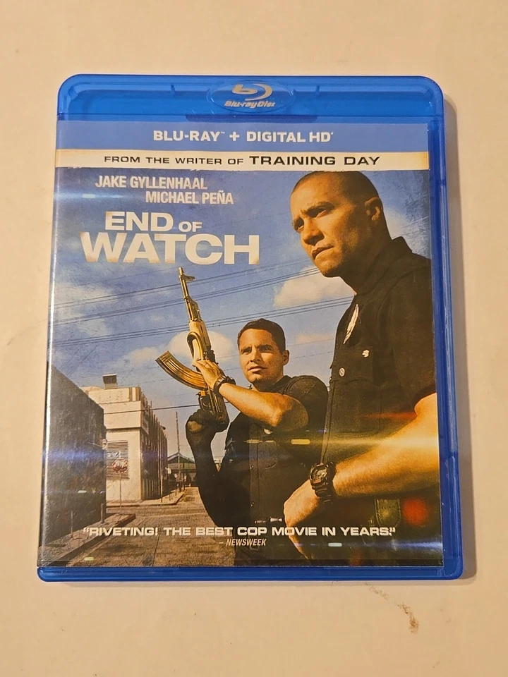 End of Watch Blu-Ray + Digital Copy 2012 Jake Gyllenhaal Michael Pena Pre-owned  - Image 1 of 4
