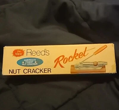 Vintage Reeds “Rocket” Nut Cracker Pecan Walnut Almond  1960s - Image 1 of 4