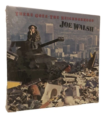 Joe Walsh Goes Neighborhood Asylum 5E-523 Vintage 80s Cut-out Vinyl Record New - Image 1 of 2
