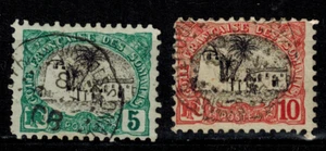 Timbre des Côte de Somalis N° 40 et 41 oblitéré - Imagen 1 de 1