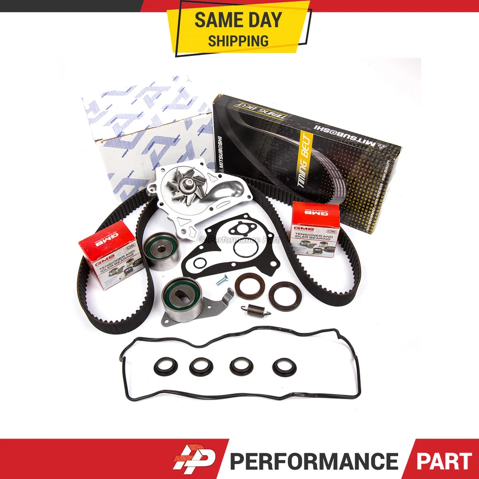 87-01 Toyota MR2 RAV4 Camry 3SFE 5SFE Timing Belt Water Pump Kit Valve Cover - Image 1 of 4