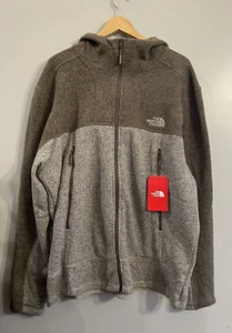 NUEVO CON ETIQUETAS THE NORTH FACE M's Manga Larga Gris Tostado FZ GL Alpine Sudadera con Capucha Talla XXL - Imagen 1 de 5