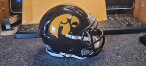 "REDUCED"- Riddell Mini Helmet 3 5/8 Iowa Hawkeyes - Picture 1 of 4