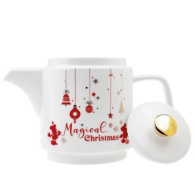 Disneyland Paris Mickey And Minnie Christmas Tea Set Brand New UK Seller - Image 1 of 4