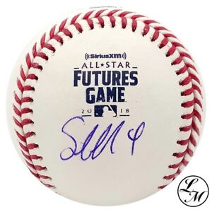 Jesus Sanchez Autographed Miami Marlins 2018 Futures Game Baseball COA