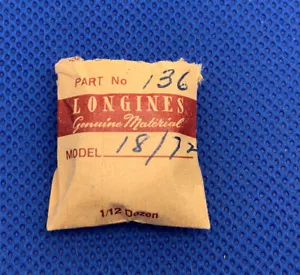 Longines 18.72 Part # 8000 Chronograph Runner. Opened. New Old Stock. 0-3 L - Picture 1 of 2