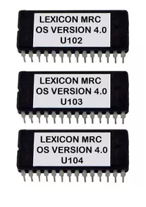 LEXICON MRC OS VERSION 4 CONTROLLER FIRMWARE UPDATE UPGRADE EPROM LPX-15 - Imagen 1 de 2