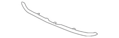 Barra delantera genuina Honda (inferior) 75107-SZA-A11 Foto 1 de 2