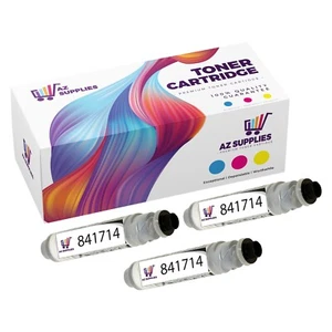 3PK 841714 841767 Black Toner Cartridge Compatible for Ricoh Aficio MP 301SPF - Picture 1 of 7