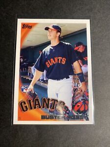 2010 Topps Rookie RC Buster Posey San Francisco Giants No. 2
