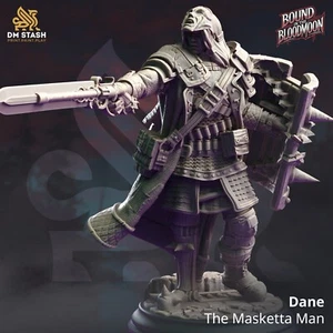 Dane-Masketta-Man/dnd miniatures/DM Stash/3dPrinted/wargaming/tabletop - Picture 1 of 4