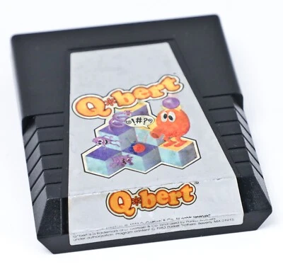 QBERT Atari 2600 Cartridge Game Only CLEAN TESTED & WORKING 1983 Q*bert - Image 1 of 4
