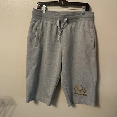 Pantalones Cortos Realtree Para Hombres XL Gris Polar Sudaderas Informales Aire Libre Atletismo Foto 1 de 2