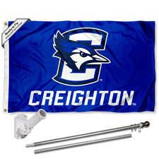 Creighton Bluejays Flag Pole and Bracket Gift Package