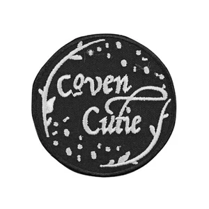 Coven Cutie Iron On Patch Witch Pagan Goth Funny Feminist Transfer Badge - Picture 1 of 3