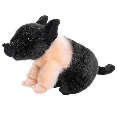 Uni-Toys Plüschtier Sattelschwein D93422R - Uni-Toys Kuscheltier Schwein 20cm - Bild 1 von 4