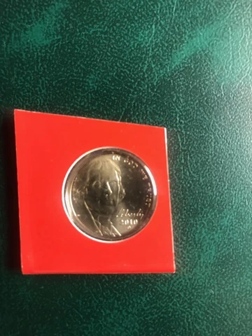 2010 P+D Jefferson NickelS Satin Finish Mint Plastic Cover
