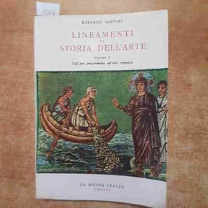 Contornos De Storia Dell' Arte 1 De Romana A Romanica Salvini La Nuova It - Imagen 1 de 5