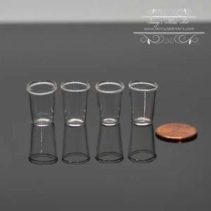 1:12 Miniature Glass Four PC B60-11 - Picture 1 of 3
