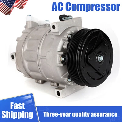 Conjunto de compresor y embrague de aire acondicionado para Nissan Sentra L4 2007-2011 2,0 L CO 10871C Foto 1 de 4