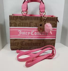 Juicy Couture Rosa Francés Latte Billboard Bolso Cartera Bolso Cartera - Imagen 1 de 22