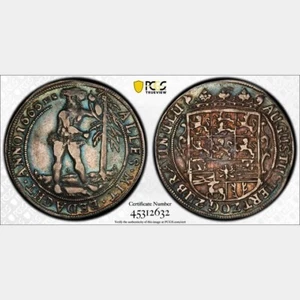 1663 Germany Brunwick Wolfenbuttle 1/4 Thaler. PCGS XF 45. KM-465. SCARCE - Picture 1 of 5