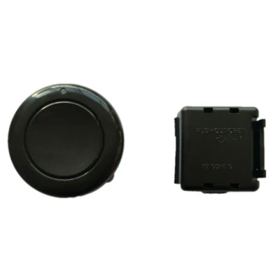 Kit de caja receptora inalámbrica botón bocina ahorro de mano de obra montaje lateral para volante de automóvil Foto 1 de 4