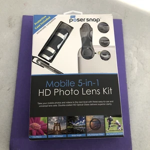 Poser Snap Pro - Kit d'objectifs photo HD mobiles 5 en 1 / PIÈCE MANQUANTE - Photo 1 sur 4