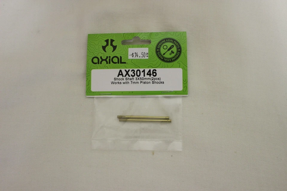 Eje de choque axial 3x50 mm para amortiguadores de pistón de 7 mm (2) AX30146 Foto 1 de 1
