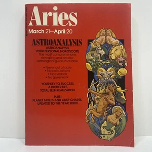 Aries Astroanalysis - American AstroAnalysts Institute - Berkley 1986 - Preowned - Foto 1 di 9