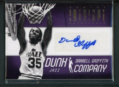2012-13 DARRELL GRIFFITH 100/199 AUTO PANINI INTRIGUE AUTOGRAPHS - Image 1 of 2