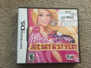 NINTENDO DS- BARBIE: JET, SET & STYLE!- COMPLETE- 2009 - Picture 1 of 3