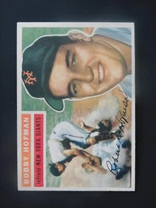 Tarjeta de béisbol 1956 Topps #28 Bobby Hofman WB (EX-MT) - Imagen 1 de 2
