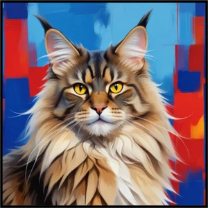 30 Custom Iceland Inspired Cat Art Personalized Address Labels - Picture 1 of 1