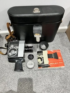 Vintage Bolex P4 Super 8mm Camera UNTESTED - Great Condition, Original Case - Picture 1 of 5