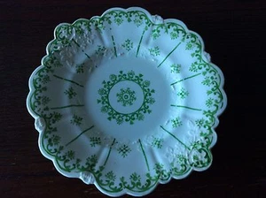Vintage Ceramic Handpainted Cake Plate, Size 9" (ref.216) - Picture 1 of 6