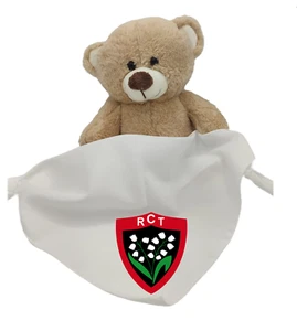 PELUCHE OURS BANDANA RUGBY RCT - Afbeelding 1 van 1