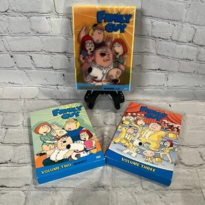 Family Guy Volume Eins Seasons 1&2 Volume Two Saison 3 Volume 1-13 Dvds Komplett - Bild 1 von 4
