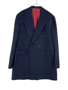 SUITSUPPLY Bleecker Herren Wolle Kaschmir Mantel Jacke Gr. 62; UK/US: 52R - Bild 1 von 11