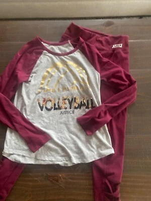 Conjunto pantalón Justice Girls Active.  Talla 12 Foto 1 de 4