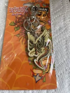 Ed Hardy Christian Audigier Key Chain Panther Dragon 3E Designs NewFree shipping - Picture 1 of 1