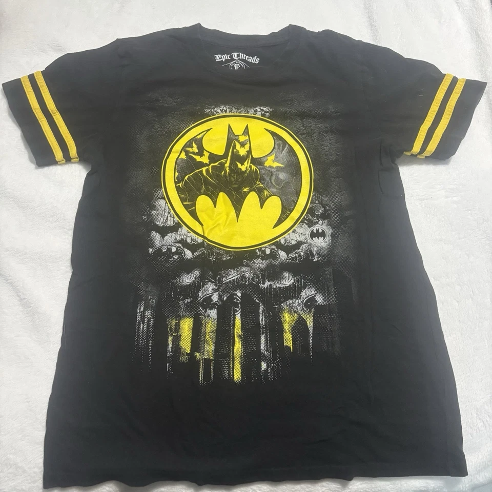 Camiseta Epic Threads Batman Negra Talla Juvenil Grande Foto 1 de 3