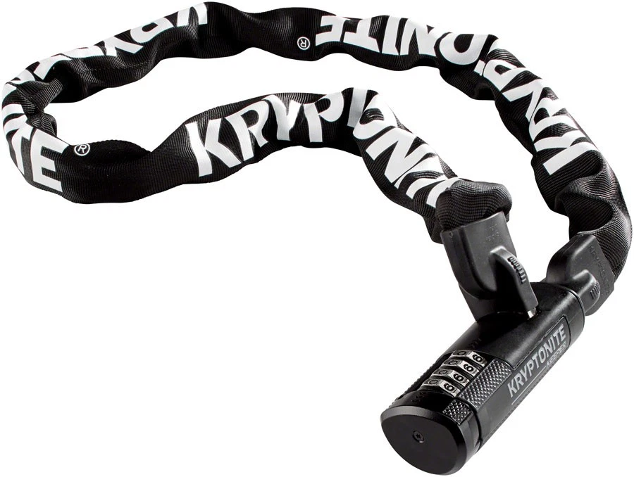 Kryptonite Keeper 712 Chain Lock with Combination 120cm Length End Link Lock - Image 1 of 1