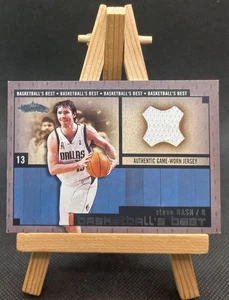 2002-03 Fleer Showcase - Basketball's Best - Memorabilia Steve Nash Game Worn  - Bild 1 von 2