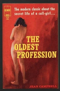 The Oldest Profession by Jean Campbell PB 1960 Belmont 210 GGA 2nd Hi-Grade - Picture 1 of 3