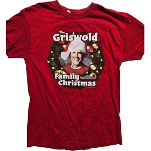 Griswold Family Christmas Vacation Movie Graphic T-Shirt Red Medium 80s - Picture 1 of 6